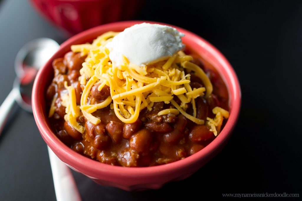 Yummy and simple chili recipe | My Name Is Snickerdoodle #chili #recipe