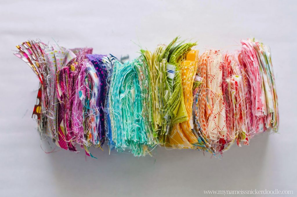 Lucious fabrics in rainbow colors | My Name Is Snickerdoodle