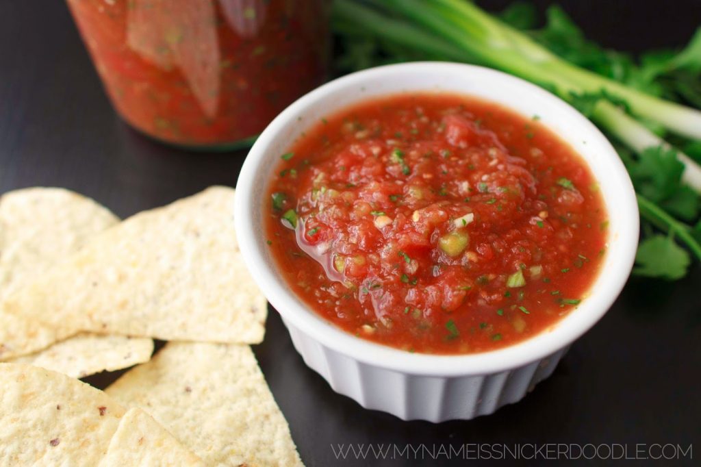 5 Minute Salsa | My Name Is Snickerdoodle