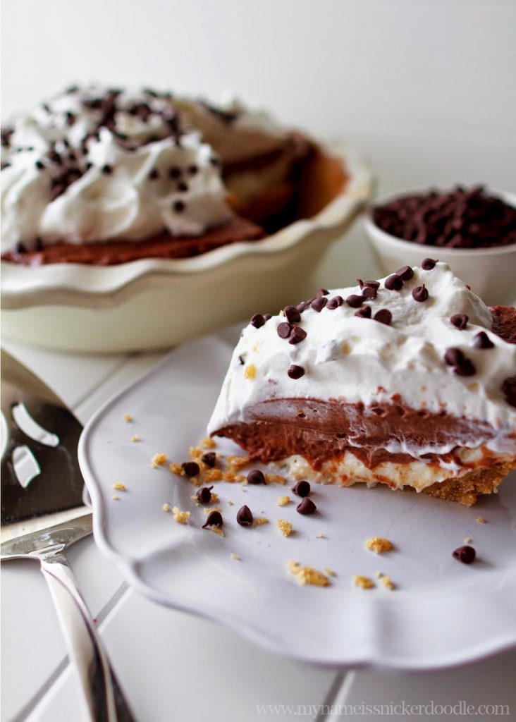 Triple Chocolate Cream Pie | My Name Is Snickerdoodle