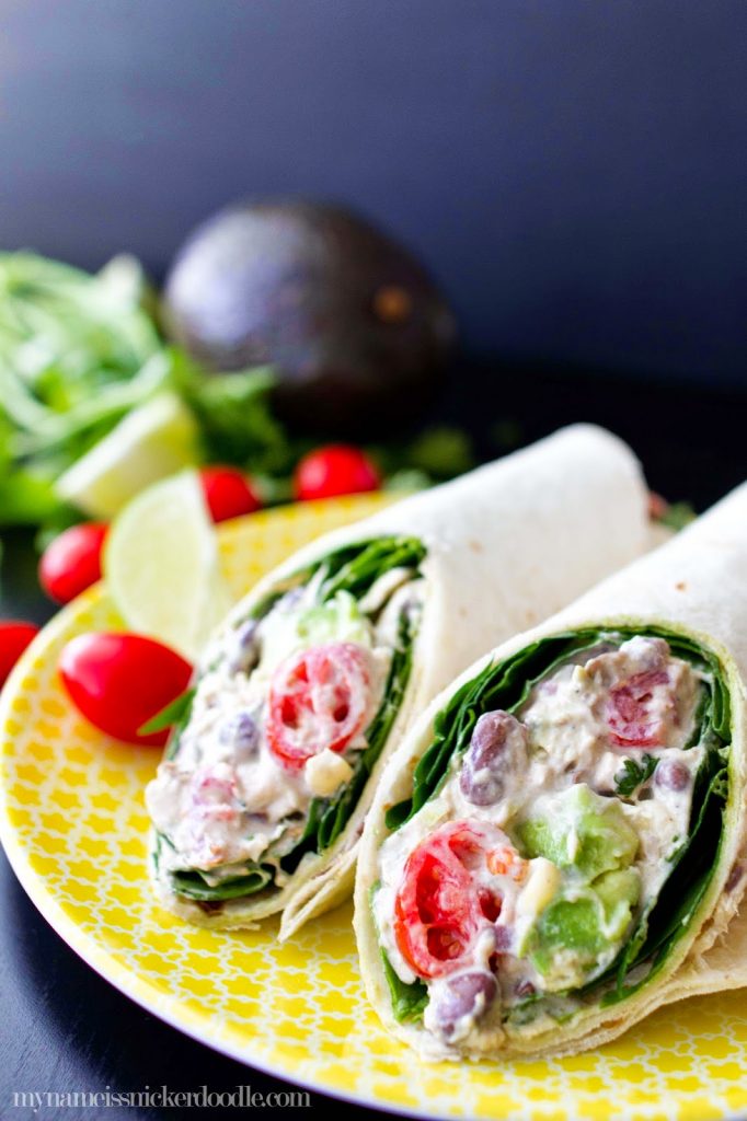 Southwestern Chicken Salad Wrap Recipe My Name Is Snickerdoodle 7438