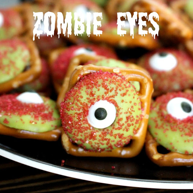 Halloween Treats Using Googley Candy Eyes