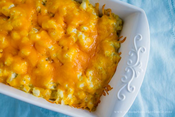 Super Cheesy Ranch Potatoes recipe! A great side dish for any meal! | mynameissnickerdoodle.com