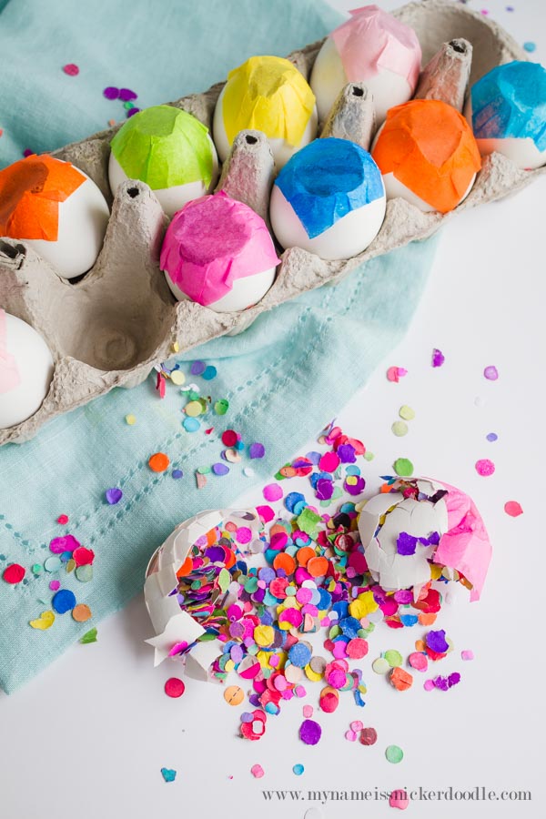 How To Make Fun Confetti Eggs For The Easter Holiday Hot