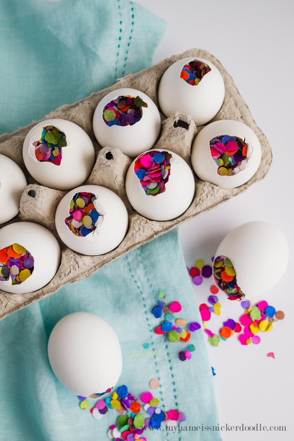 How To Make Fun Confetti Eggs For The Easter Holiday Hot