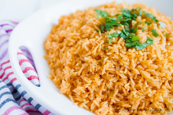 Make Mexican Rice at home! Here is a yummy recipe that is super easy to make! | mynameissnickerdoodle.com
