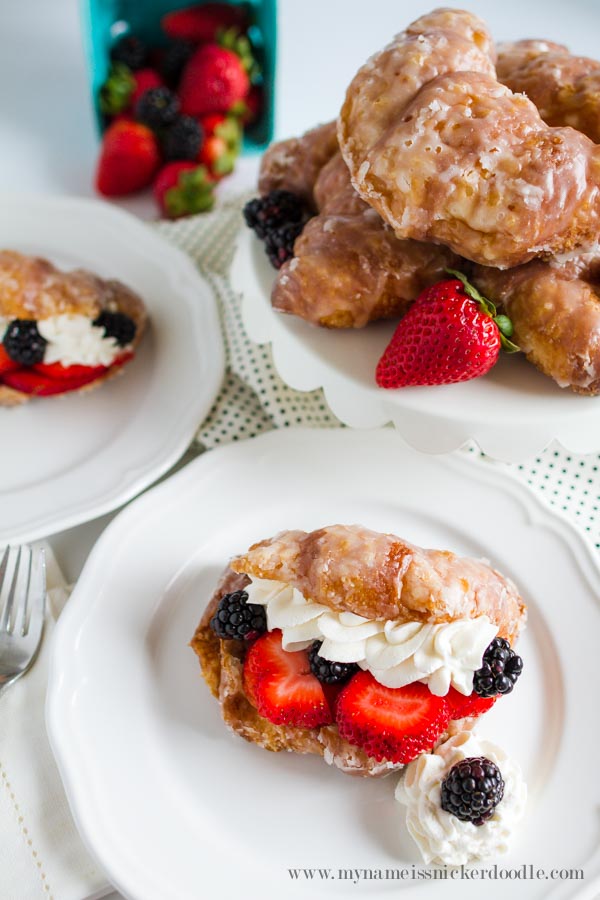 Sweet Berry Croissants! Pure decadence and very easy to make! | mynameissnickerdoodle.com