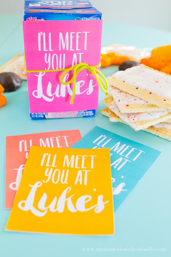 Gilmore Girls Says and Printables! So great for the revival! 