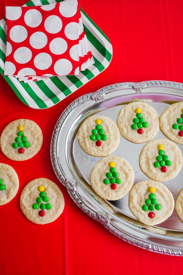 Adorable Christmas Tree Cookies! So fun to make with the kids! | mynameissnickerdoodle.com