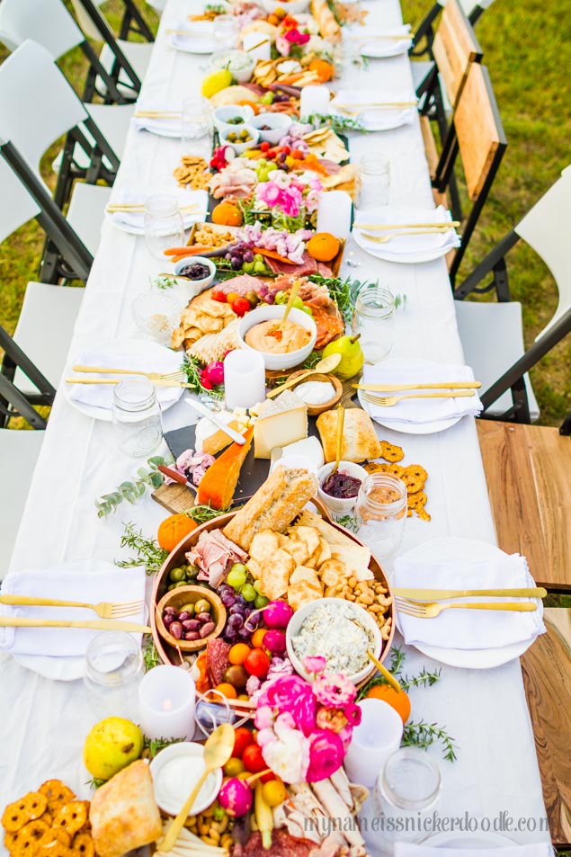 Parchment Paper Charcuterie Board