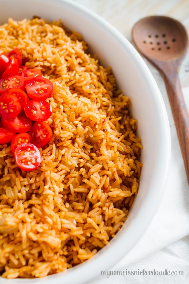 Instant Pot Mexican Rice is cooked in just 15 minutes and super delicious! | mynameissnickerdoodle.com
