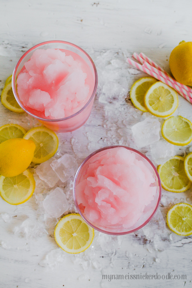 Pink Lemonade Vodka Slush - Culinary Hill