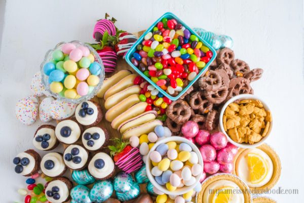 Easter Dessert Candy Board - My Name Is Snickerdoodle