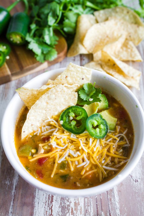 Chicken Tortilla Soup | Recipe By My Name Is Snickerdoodle