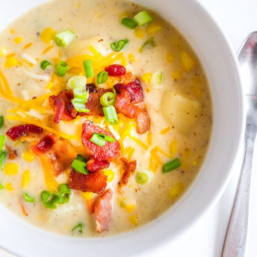 Corn Chowder | Recipe By My Name Is Snickerdoodle