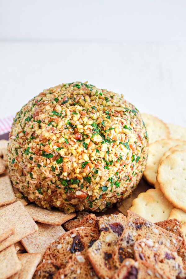 Cheddar Ranch Cheeseball | Recipe by My Name Is Snickerdoodle