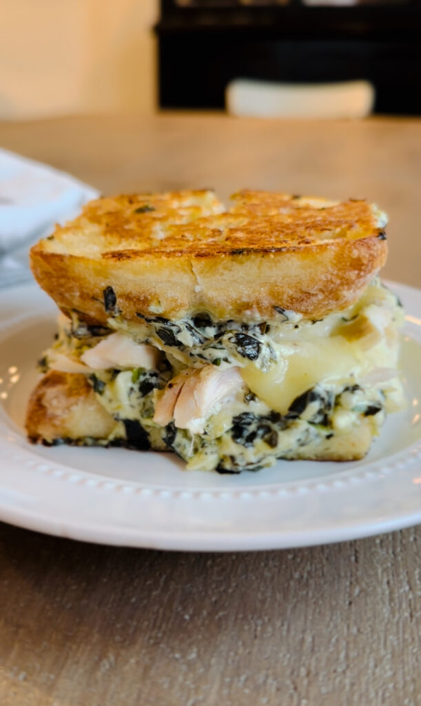 Chicken Artichoke Grilled Sandwich Recipe
